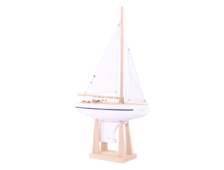 Barco TIROT (Madera - Blanco - 30 cm)