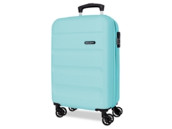 Maleta de Cabina ROLL ROAD Flex Extensible Azul Claro (38x55x20+5cm - 35L)