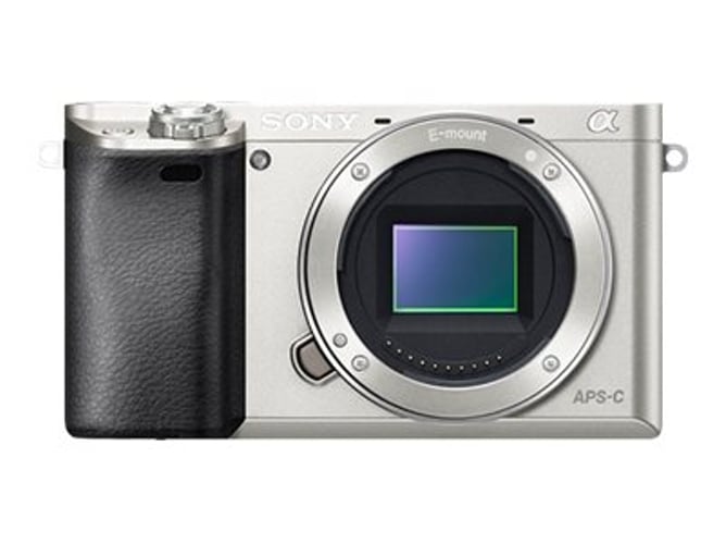 Cámara Mirrorless SONY A6000 (Plata - 24.3 MP - Sensor: APS-H - ISO: 100 a 25 600)