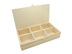 Caja de té y tisanas - 30 x 16 x 6 cm