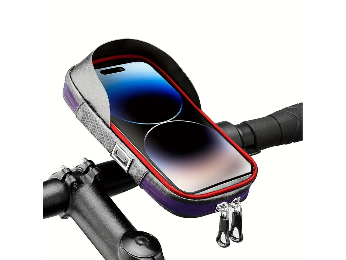 Soporte Impermeable Para Teléfono Móvil Para Motocicletas, Apto Para Teléfonos Móviles De Hasta 78 Cm (17 Pulgadas) De Largo, Fácil De Insta