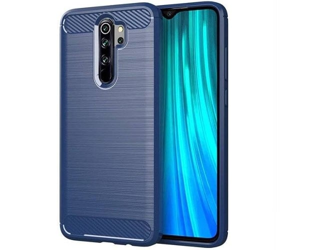 Funda Xiaomi Redmi Note 8 Pro LMOBILE Carbono Azul