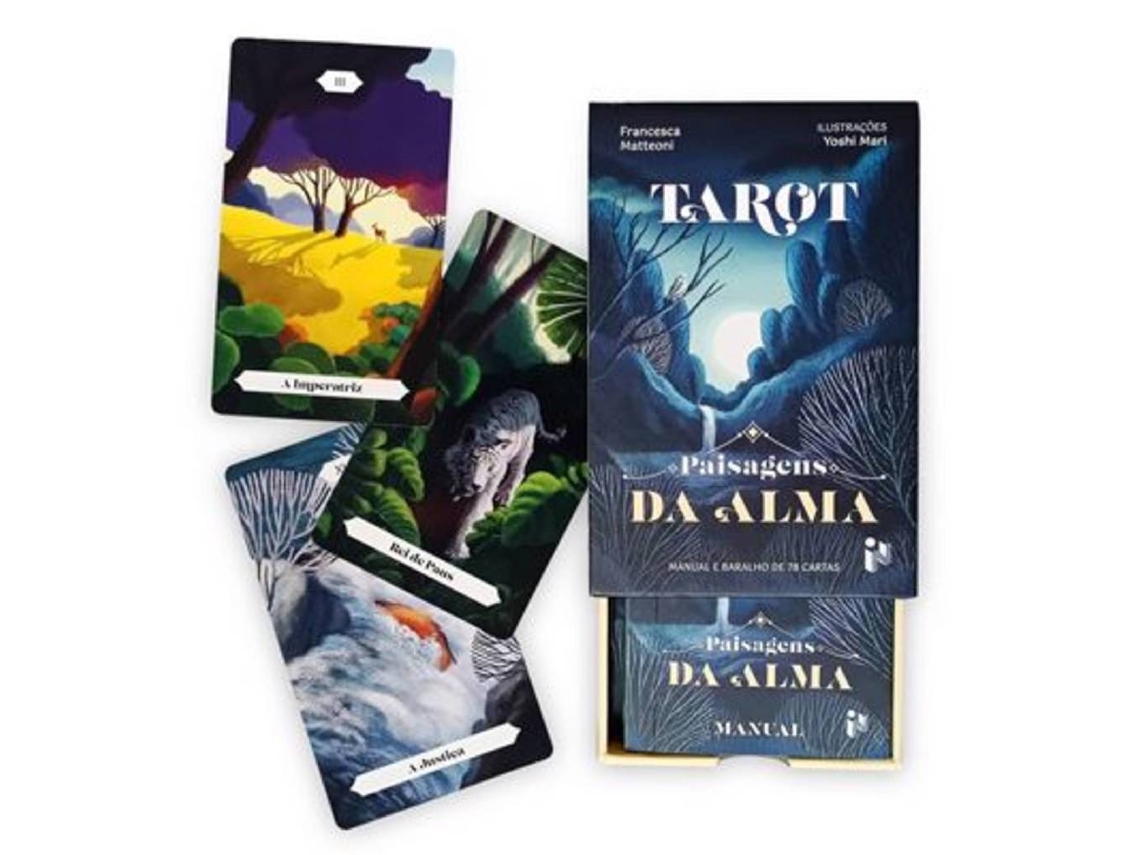 Libro Tarot - Paisagens da Alma de Francesca Matteoni (Portugués)