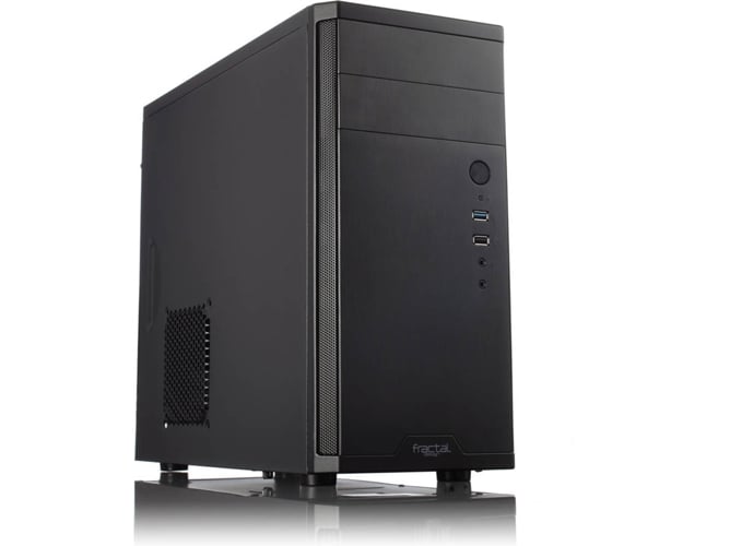 Caja PC FRACTAL DESIGN Core 1100 (Mini ITX Tower - Negro)
