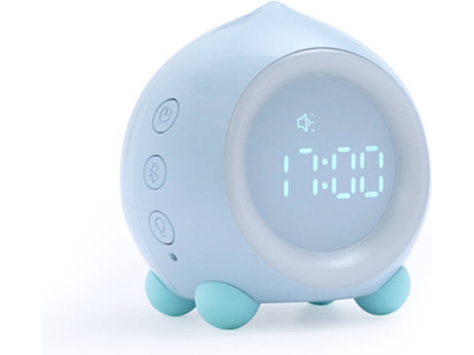 Despertador WJS Multifunción con Bluetooth (Azul)