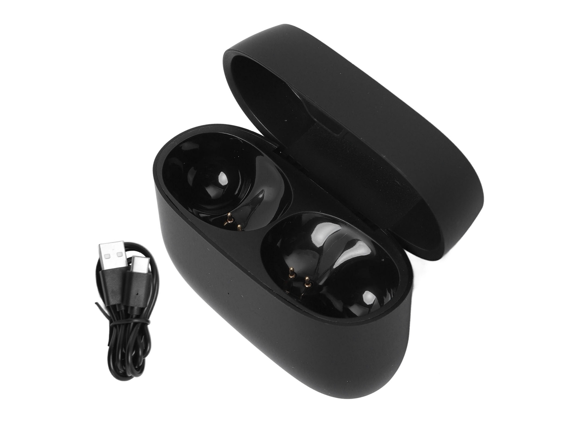 Estuche De Carga Para Auriculares Bluetooth Elite 4 Active Con Usb-c, Carga Rápida Y Pantalla Led - Negro