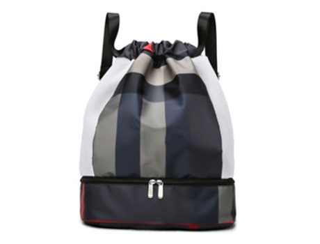 Bolsas Con Cordón Mochila Bolsa Deporte Gimnasio Saco Bolsa Con Cordón Bolsa De Cuerda Bolsa De Yoga, Negro ZMDECQNA