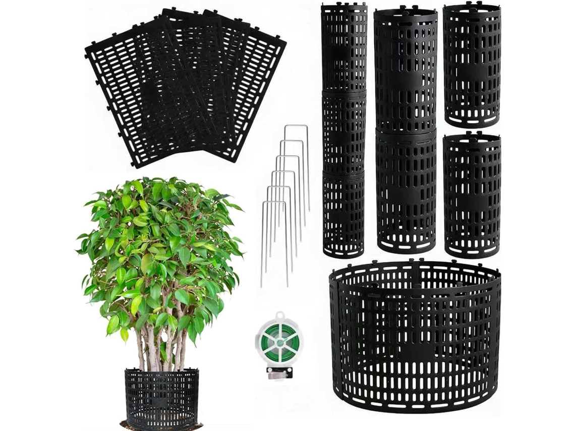 Dispositivo De Protección Para Troncos De Árboles, Parasol, 10 Piezas, Protección Para Árboles Contra Ciervos Con