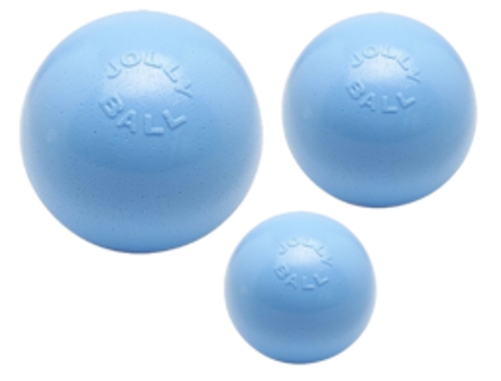 Pelota para Perros JOLLY Pelota Rebote N Juego Azul Bebé Arándano Olor (20 cm)