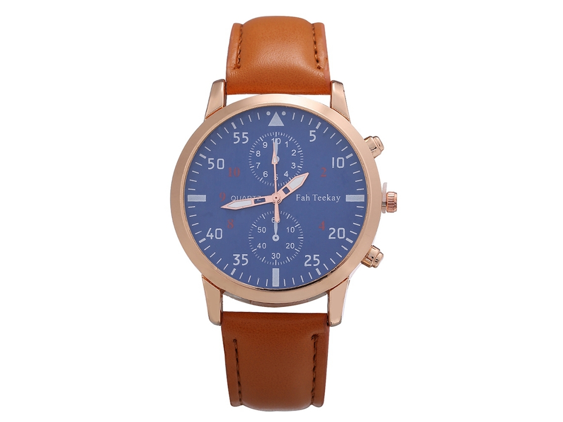 Ccq Vintage Pulse Watch Para Casa E Mulheres De Couro Pu Multicamadas Quartzo Branco