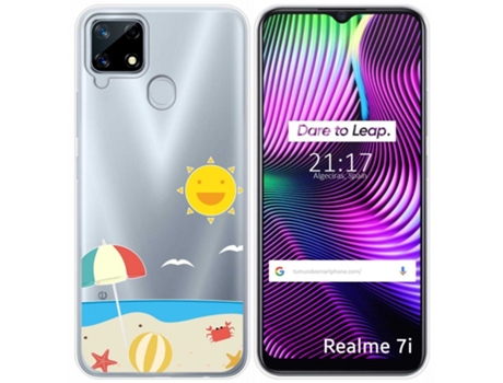 Carcasa Realme 7i / Narzo 30A TUMUNDOSMARTPHONE Dibujos Transparente Multicolor