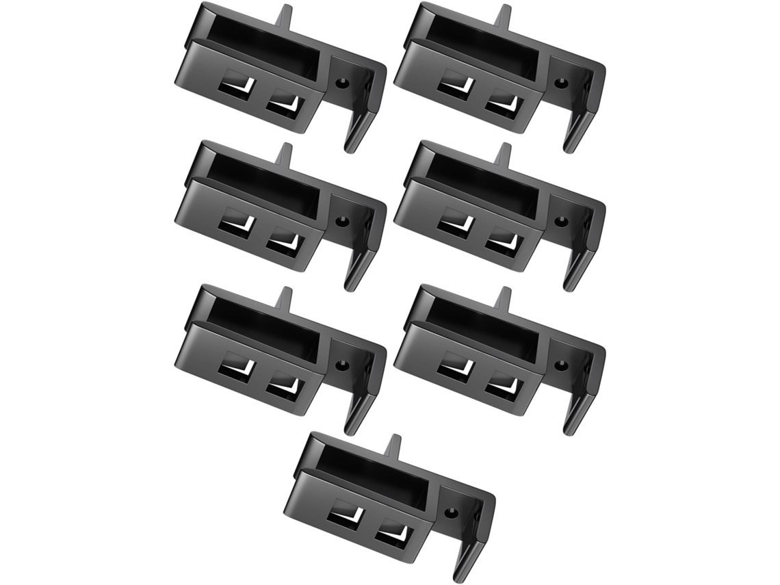 Paquete De 7 Accesoriosess Para Armario Y Armario De 15 Paneles De 20 Mm Con Hebillas Mejoradas, Diseños Para