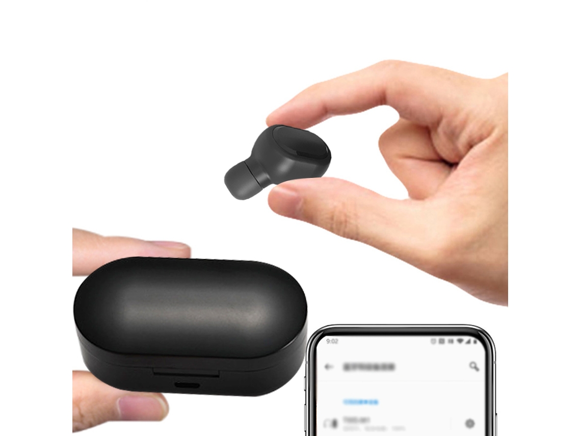 Auriculares inalambricos con top control tactil