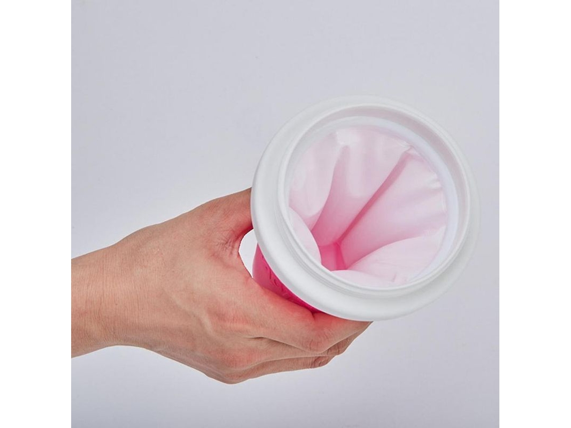2026da-hacer Slushy En Segundos Vaso De Smoothie De Silicona Ecológico Con Tapa Anti Derramas Para Hogar Verde