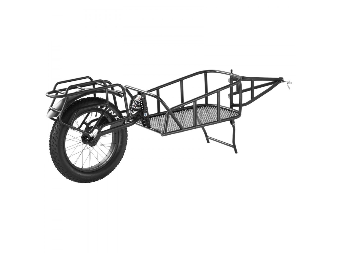 Remolque de bicicleta de 32 kg, cuadro rápido, ruedas de 508 mm, compatible con Tekmaquinas