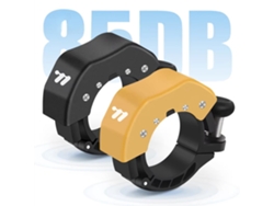 West Biking Mini Campainha 85db Preta Guidão 22.2-31.8mm Toque Nítido Liga Alumínio Invisível Segurança Ciclismo Montanha