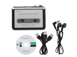 Reproductor de MP3/Casete/Convertidor de casete USB a captura de audio, Tommy01