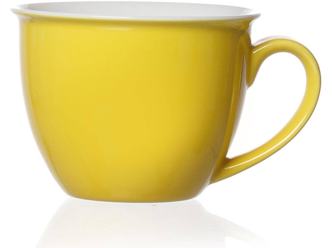 Taza FLIRT BY R&B Doppio Amarillo 0.36 L