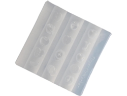 Molde De Silicona Transparente Para Manicuras Con Forma De Fruta, Fiestas Y Salones De Belleza.