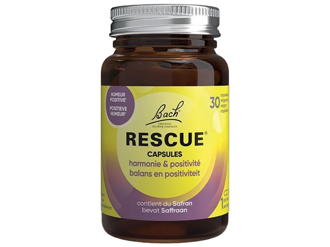 RESCUE Armonía Y Positividad 30 Cápsulas