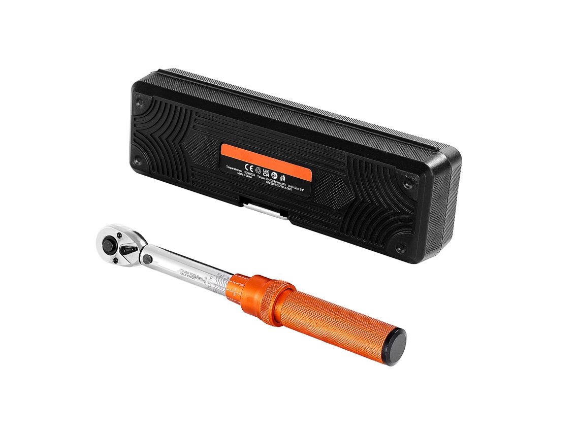 Juego de llaves dinamométricas de clic Succebuy 2.3 de 22,6 Nm y 72 dientes, color naranja