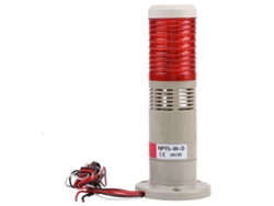 Baliza Intermitente De Advertencia De Emergencia Con Led Rojo De 24 V Para Talleres.