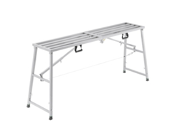 Plataforma de trabajo Succebuy, andamio de altura ajustable, capacidad de carga de 880 lb