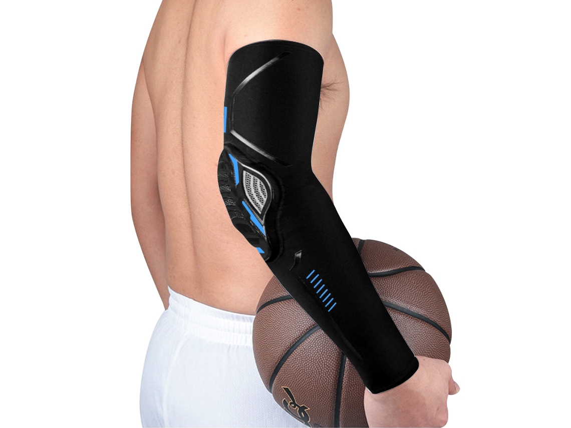 Coderas Y Rodilleras Deportivas Anticaídas (negro/azul, Talla Xl), Mangas De Compresión Para Brazos, Ideales Para Deportes Al Aire Libre.