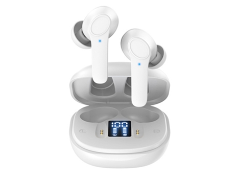 Auriculares inalámbricos ELKUAIE Auriculares Bluetooth 5.0 con estuche de carga inalámbrica Auriculares estéreo impermeables IPX6