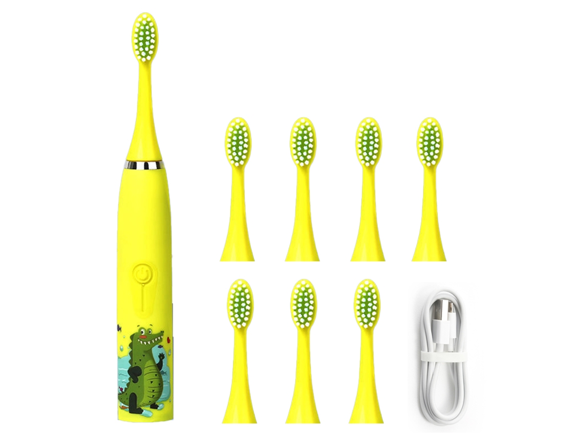  Cepillo De Dientes Eléctrico Para Niños Recargable De Alta Potencia