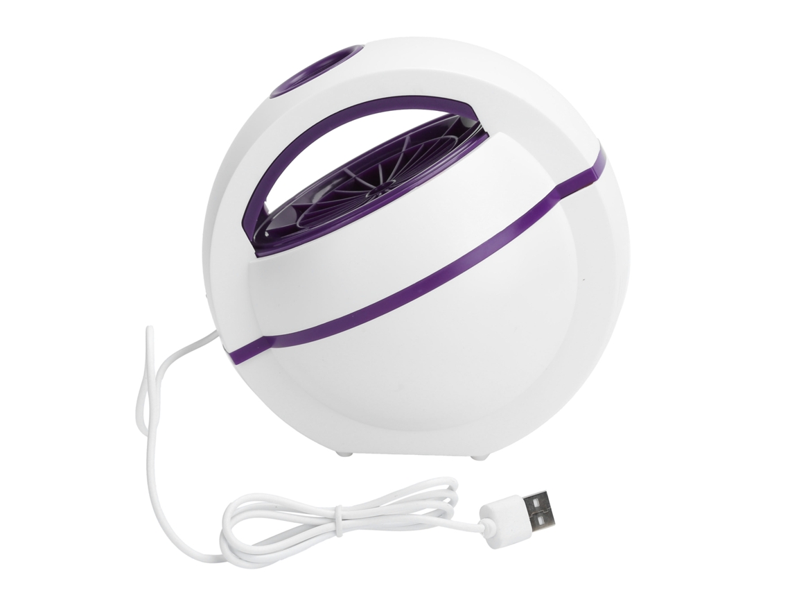 Lámpara LED antimosquitos con alimentación USB para interiores, hogar y oficina.
