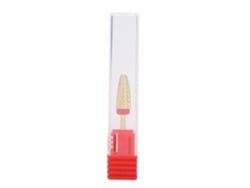 Ponta De Broca Para Unha De Aço Tungstênio Ferramenta De Polimento Manicure Artística Elétrica Ouro Fino