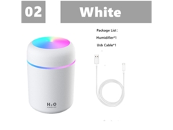 Humidificador 300ml Portátil Ultrassónico Difusor de Aroma Fresco Névoa Maker Purificador GERTIZ