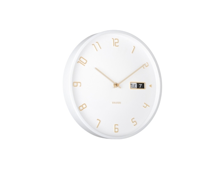 Reloj de pared de metal KARLSSON Data Flip