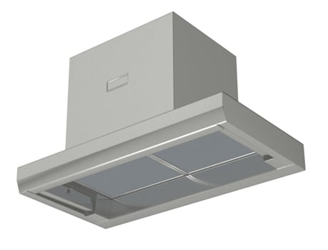 Campana AEG DPE4641M (600 m3/h - 56.1 cm - Inox)