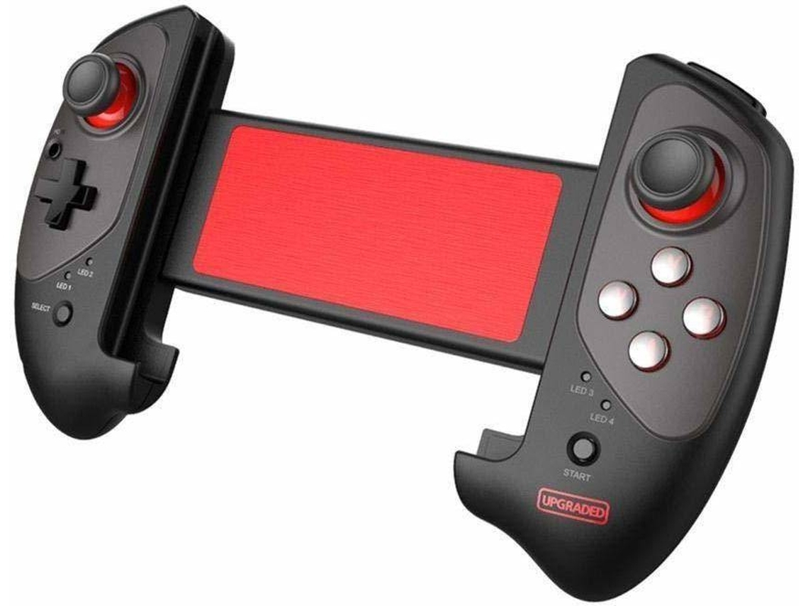 YIZHOOD Nuevo Controlador de Juego Inalámbrico Bluetooth Telescópico, iOS/Android/Win/PC/TV, Negro