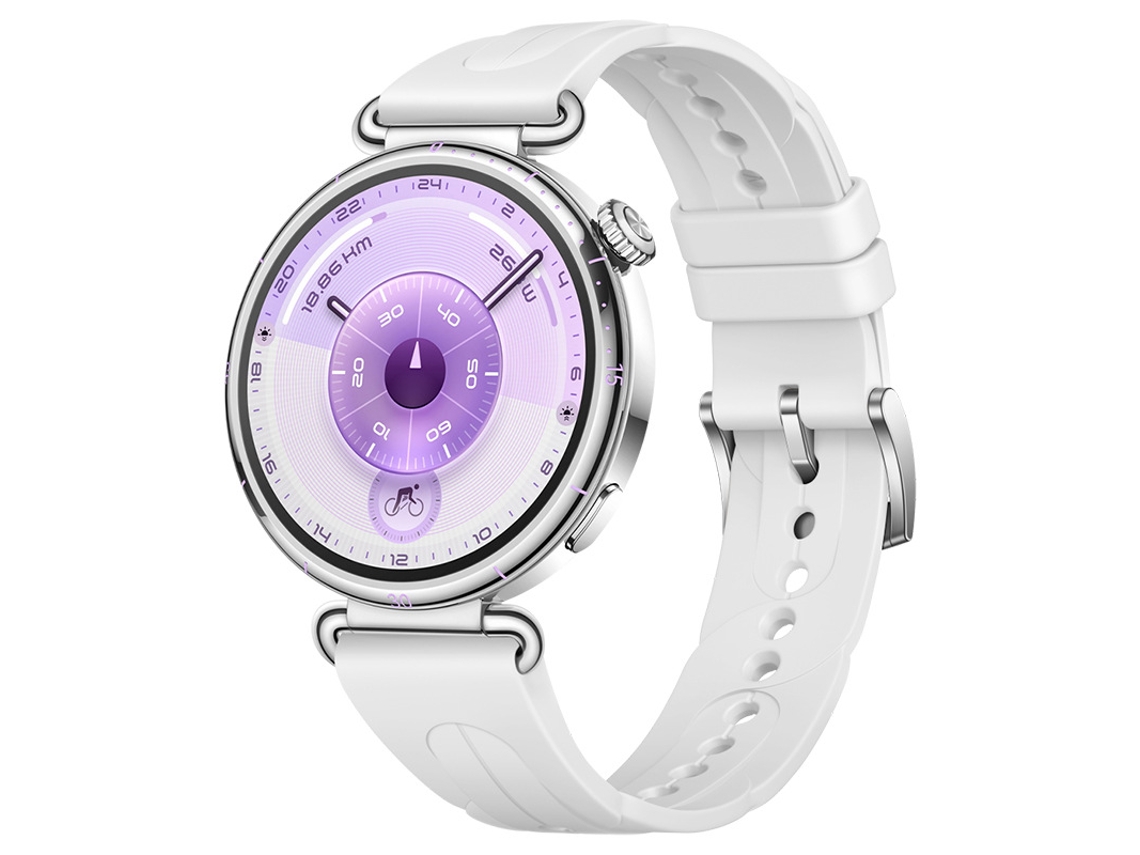 Correa universal de silicona de 18 mm para Huawei Watch GT6 blanca HEXINYIGJLY