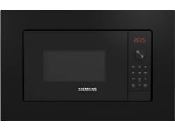 Microondas Integrable SIEMENS BE623LMB3 (20 L - Con Grill - Negro)