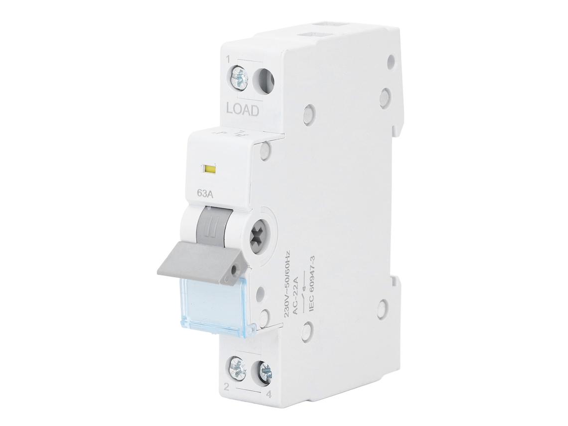 2026-interruptor De Aislamiento Polo 1 Montaje Din Rail Disyuntor Para Hogar 230v 63a