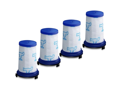 Accesorio Aspiradores ROWENTA 4 unidades Filtro Force 360 X-Pert Rh9051 Rh9057 Rh9059 Rh9079 Rh9081 Filtros
