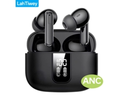 Fones de Ouvido Sem Fio Bluetooth 5.3, com Cancelamento de Ruído, Intra auriculares e com Microfone. MDUG (preto)