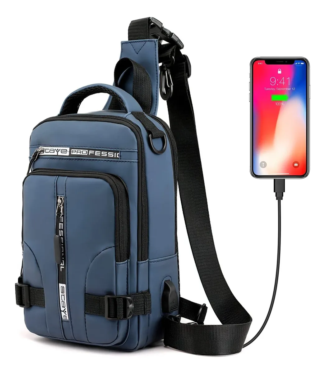 Mochila de hombro, bolso de pecho, mochila cruzada, bolso de pecho