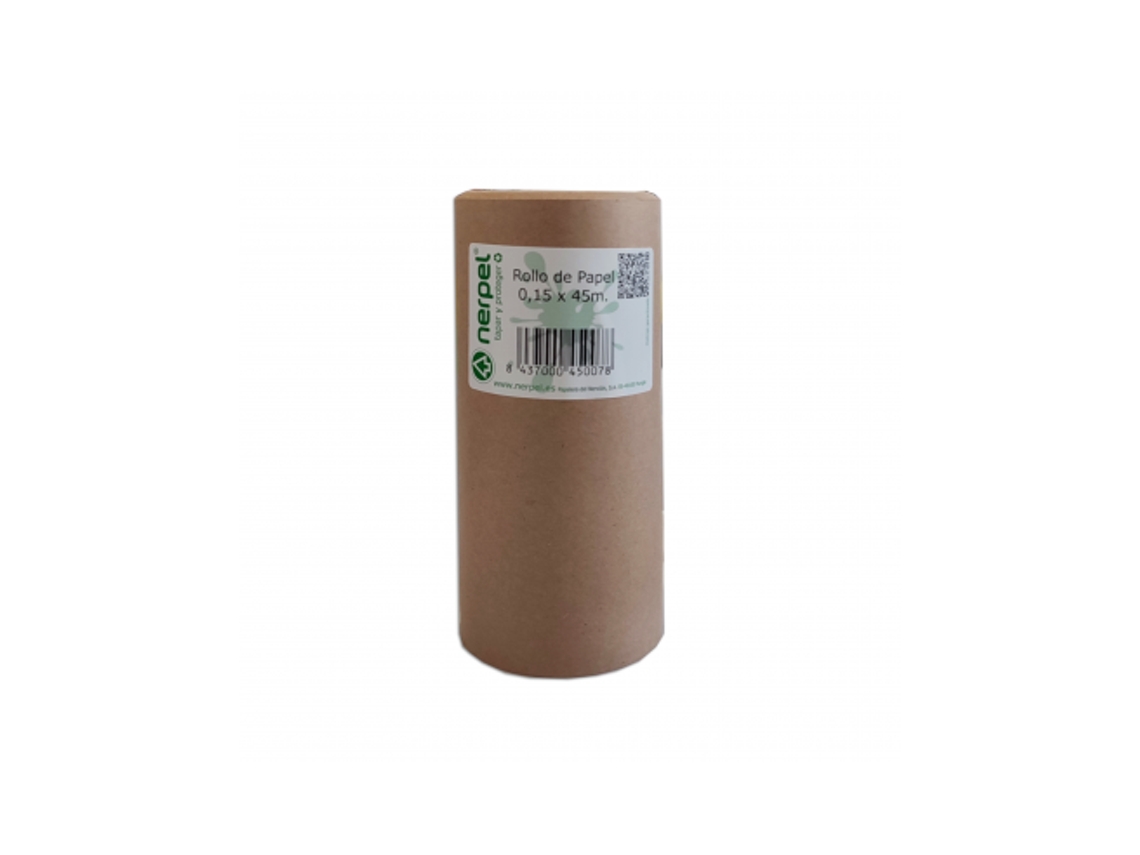 Rolo de Papel NERPEL Kraft (15 cm X 45 m)