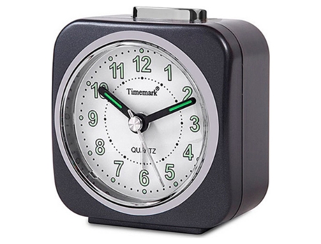 Reloj-Despertador Analógico Timemark Gris (9 x 8 x 5 cm)