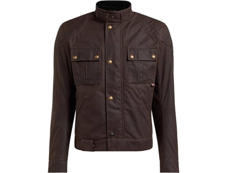 Abrigo para Hombre BELSTAFF Brooklands 2.0 Marrón para Motociclismo (XXXL)