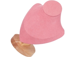 Soporte Para Collares Con Maniquí Rosa Nuobesty, Expositor Compacto Para Colgantes Y Cadenas.