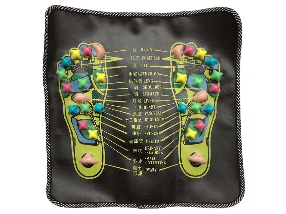 Tapete De Massagem Reflexológica E Acupressão Para Os Pés, Ergonômico, Para Alívio Da Dor, Ideal Para Uso Doméstico.