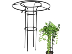 Enrejado – Soporte Vertical Para Plantas De Interior, Estructura De Metal Inoxidable, Botellero Decorativo Torre