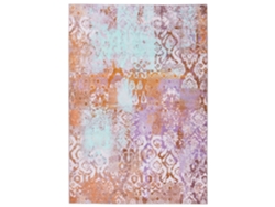 Tapete Oriental De Tecelagem Plana Beliani Zenvira De Poliéster Multicolor 160x230