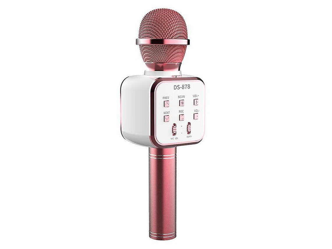 Microfone Altavoz Inalámbrico SKYHE Ds878 (Rosa)